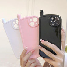 Load image into Gallery viewer, Cute Classic Retro Phone Style Case For iPhone 13 12 11 Pro Max X XR XS 7 8 Plus Shockproof Soft Silicone Cover Ultra Light Solid Color Back Cover Comfortable Grip Unique Design Phone Case
