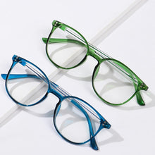 Load image into Gallery viewer, Cute Clear Optical Glasses Frame Women Square Frame Retro Eyeglasses High Definition Reading Glasses Unisex Anti Blue Light Eyeglasses Ultra Light PC Frames Glasses Vision Care Eyewear +1.00~4.00
