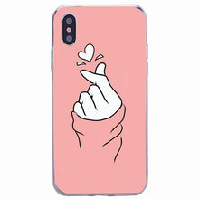 Load image into Gallery viewer, Cute Hearts Pattern Slim Thin Soft Shockproof Silicone Protective Case Case For Iphone 11 Case Cover Silicone Soft Cover For Iphone 5 5s Se 2020 6s 7 8 Plus Xs 11 Pro Max X Xr

