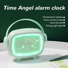 Load image into Gallery viewer, Cute Night Light Alarm Clock Timing Countdown Alarm Clock  Kids Alarm Clock Pink for Girls Bedroom Ok to Wake Children's Sleep Trainer Wake Up Light &amp; Night Light LED Smart Kids Alarm Clock Night Light For Home Decor
