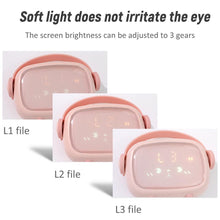 Load image into Gallery viewer, Cute Night Light Alarm Clock Timing Countdown Alarm Clock  Kids Alarm Clock Pink for Girls Bedroom Ok to Wake Children's Sleep Trainer Wake Up Light &amp; Night Light LED Smart Kids Alarm Clock Night Light For Home Decor
