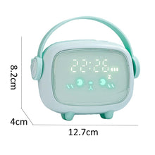 Load image into Gallery viewer, Cute Night Light Alarm Clock Timing Countdown Alarm Clock  Kids Alarm Clock Pink for Girls Bedroom Ok to Wake Children's Sleep Trainer Wake Up Light &amp; Night Light LED Smart Kids Alarm Clock Night Light For Home Decor
