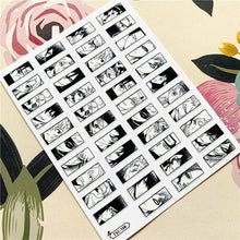 Load image into Gallery viewer, Cute rabbit Cute cat  Japanese Justice Girl 3D Back Glue Nail Sticker Nail Decoration Nail Art Nail Ornament Self Adhesive Nail Decals for Nail Art Decoration Including Hearts Stars Letters Bowknot Leaves Flowers Plants Fruits Butterflies for Woman
