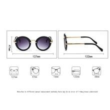 Load image into Gallery viewer, Cute Round Polarized Sunglasses for Kids Girls Boys UV400 Protection Fashionable &amp;  Children's Sunglasses New Cute Baby Round Frame &amp; Colorful Sunshade Mirror For Kids

