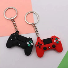 Load image into Gallery viewer, Cute Simple Video Game Joystick Machine Handle Keychain for Boyfriend - Couple Key Holder Trinket Gift
