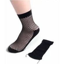 Load image into Gallery viewer, Cute Sock Slipper Women 1 Pair 2 Pieces Silk Spring Summer Thin Breathable Girl Socks Women Socks Breathable Anti-Friction Ultra Thin Socks for Women Transparent Lace Silk Elastic Socks

