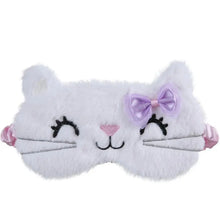 Load image into Gallery viewer, Cute Soft Cat Eye Cover Sleep Mask Comfortable Cartoon Mask Travel Rest Sleeping Aid Eye Patch Sleeping Mask Lightweight Blindfold For Travel
