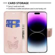 Load image into Gallery viewer, Cute Wallet Flip Leather Case For iPhone 14 Pro Max 13 Pro Max 12 Pro Max 11 Pro Max Leather Case Flip Wallet Protective Case Cover

