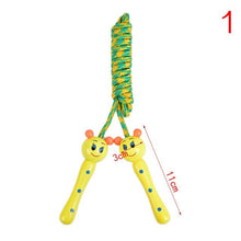 Load image into Gallery viewer, Cute Wood Handle Kids Children Skipping Jump Adjustable Cotton Jump Ropes For Kids Skipping Fitness Rope Wooden Handle Jumping Rope For Children Exercise Workout Activity
