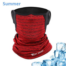 Load image into Gallery viewer, Cycling Headwear Winter Men Anti-sweat Breathable Cycling Face Cover Running Bicycle Bandana Sports Scarf Headband Neck Gaiter Face Mask Scarf Dust Sun Protection Cool Lightweight Windproof Breathable Fishing Hiking Running Cycling
