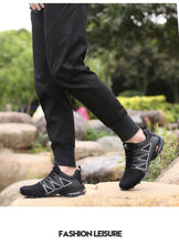 Load image into Gallery viewer, Cycling Mens Waterproof Outdoor Hiking Sneakers Men's Trail Running Shoes Fashion Hiking Sneakers For Men Tennis Cross Training Shoe Mens Casual Outdoor Walking Workout Footwear

