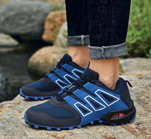 Load image into Gallery viewer, Cycling Mens Waterproof Outdoor Hiking Sneakers Men's Trail Running Shoes Fashion Hiking Sneakers For Men Tennis Cross Training Shoe Mens Casual Outdoor Walking Workout Footwear

