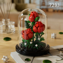 Load image into Gallery viewer, DIY Flower Building Blocks Set - Romantic Proposal Decor, Desktop Ornament &amp; Puzzle Toy, Perfect Birthday Gift Ramadan Mubarak
