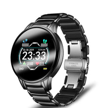 Load image into Gallery viewer, New Ceramic Smart Sport Fitness Watch For Women With Heart Rate Blood Pressure Monitor For Android and  IOS Sistems Sport Multifunctional Steel Belt Smartwatch
