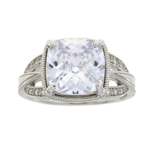 Load image into Gallery viewer, Cubic Zirconium Ring Sterling Silver
