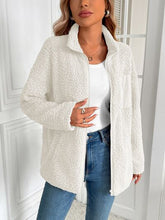 Load image into Gallery viewer, Winter Warm Zip Up Long Sleeve Jacket Fuzzy Cozy &amp; Stylish Jacket Cold-Weather Essential Outdoor Jacket
