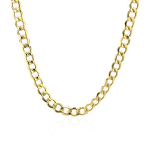Load image into Gallery viewer, 4.4mm 14k Yellow Gold Curb Chain
