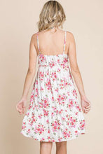 Load image into Gallery viewer, Full Size Floral Frill Cami Summer Dress For Women – Feminine Floral Cami Dress, Flirty Floral Dress, Playful Frill Dress, Elegant Cami Dress, Chic Floral Dress, Relaxed Fit Cami Dress, Stylish Summer Floral Dress
