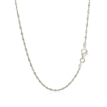 Load image into Gallery viewer, Sterling Silver 1.6mm Singapore Style Chain
