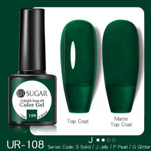 Load image into Gallery viewer, Dark Blue Matte Colorful UV Nail Gel Polish Semi Permanent Popular High Quality Fashion Design
