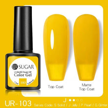 Load image into Gallery viewer, Dark Blue Matte Colorful UV Nail Gel Polish Semi Permanent Popular High Quality Fashion Design
