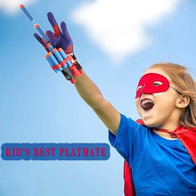 Load image into Gallery viewer, Dart Spider Gloves Web Shooter Toy Set
