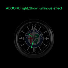 Load image into Gallery viewer, Dashboard Car Clock Air Clip Interior Car Accessories Car Dashboard Clock Cars Air Vent Clip Quartz Clocks Mini Luminous Quartz Analog Watch Universal Pocket Stick On Clock Perfect Decoration for Boats Bikes Auto Home Decoration
