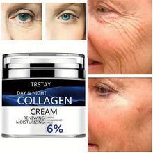 Load image into Gallery viewer, Day and Night Hydrating Collagen Cream with Hyaluronic Acid
