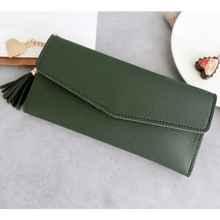 Load image into Gallery viewer, Dazzling Wallets For Phone, Clutch Bag, Purses, Long Wallets For Girl And Ladies Cute Money Coin Pocket And Card Holder Tassel Wallets
