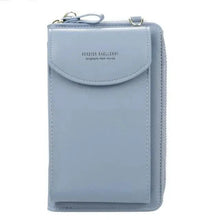 Load image into Gallery viewer, Dazzling Women Wallet Bags Big Card Holder Clutch Messenger Long Shoulder Straps - Trendy Designer Female Clutch Cross Body Bag
