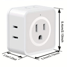 Load image into Gallery viewer, Multi-Function Socket Adapter – Five-Way Wall Extension
