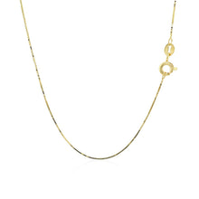 Load image into Gallery viewer, 10k Yellow Gold Classic Box Chain 0.45mm

