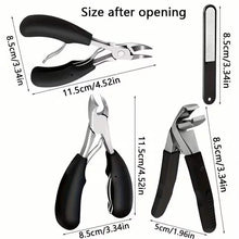 Load image into Gallery viewer, 4-Piece Elderly-Friendly Toenail Clipper Set
