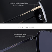 Load image into Gallery viewer, Luxury Elegant Square Polarized Sunglasses Brand Driving Glasses for Men and Boys With UV400 Protection
