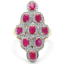 Load image into Gallery viewer, 1.98 Carat Genuine Ruby .925 Sterling Silver Ring

