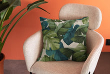 Load image into Gallery viewer, Decorative Linen Cotton Pillow Case Green Throw Pillowcase Outdoor Throw Pillow Cases Decorative Cushion Cover Cotton Linen Farmhouse Home Decor For Couch Sofa Bedroom Farmhouse Style Cushion Cover
