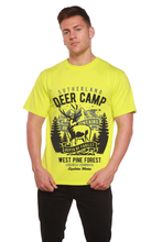 Load image into Gallery viewer, Deer Camp Men's Bamboo Viscose/Organic Cotton Short Sleeve Graphic T-Shirt
