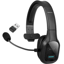 Load image into Gallery viewer, Delton 20X Wireless Computer Headset with USB Dongle Bluetooth Headphone

