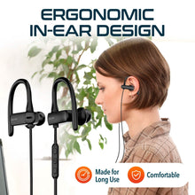 Load image into Gallery viewer, Delton 24EC USB-C Wired Earbuds with Microphone Ergonomic In-Ear Design with Ear Hook
