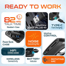 Load image into Gallery viewer, Delton K130 Wireless Computer Earbud Headset Bluetooth Headphone
