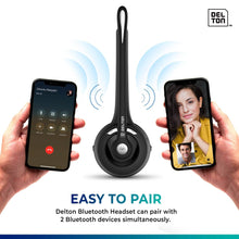 Load image into Gallery viewer, Delton Low Profile OTR Wireless Trucker Headset with Microphone
