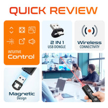 Load image into Gallery viewer, Delton LP21 Wireless Laser Pointer Presenter Remote Presentation Clicker
