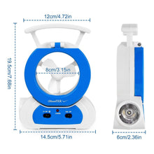 Load image into Gallery viewer, Desk Cooling Fan with 180 Degree Adjustable LED Lamp
