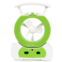 Load image into Gallery viewer, Desk Cooling Fan with 180 Degree Adjustable LED Lamp
