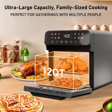 Load image into Gallery viewer, 12QT 12-in-1 Smart Air Fryer Oven

