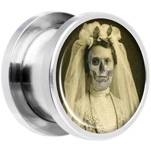 Load image into Gallery viewer, Undead Bride and Groom Halloween Plug Set 1/2
