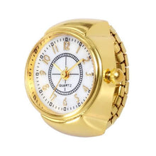 Load image into Gallery viewer, Dial Quartz Watch Creative Steel Cool Elastic Quartz Finger Ring Watch
