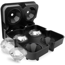 Load image into Gallery viewer, Diamond Flexible Silicone Ice Cube Mold Tray
