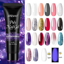 Load image into Gallery viewer, Diamond Gel Nail Polish Poly 15ml Semi Permanent UV Manicure Reflective Sparkling Luxury Shine Design For Women and Girls

