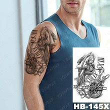 Load image into Gallery viewer, Different Stylish Waterproof Temporary Tattoo Sticker Heart Knife Angel Makeup Tattoos For Women Men
